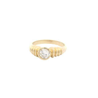 14Kt Style Solitaire Ring