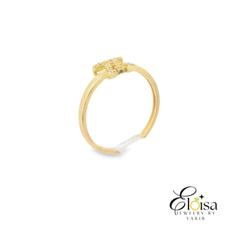 14Kt Cubic Zirconia VL Ring