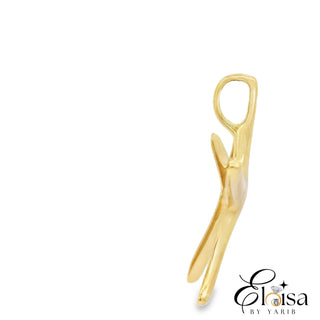 14Kt Polish Starfish Pendant