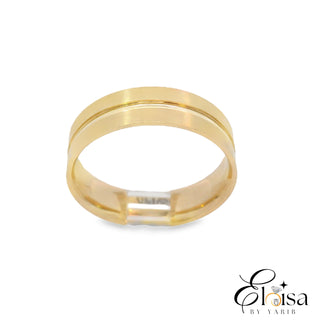 14Kt Wedding Band Fancy Ring