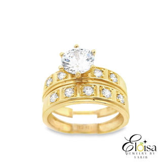 14kT Five Stone Engagement Ring