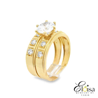 14kT Five Stone Engagement Ring