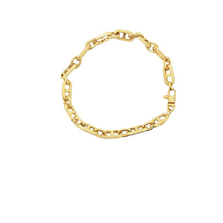 14Kt Marina Hollow Bracelet