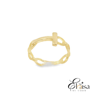 14Kt Like T Ring