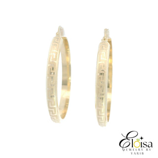 VS Media Caña Hoops Earrings 34 MM