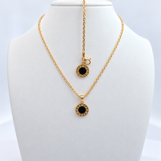 14Kt Set Bismarck With Pendant