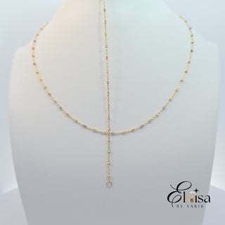 14Kt Three Tones Gold Set