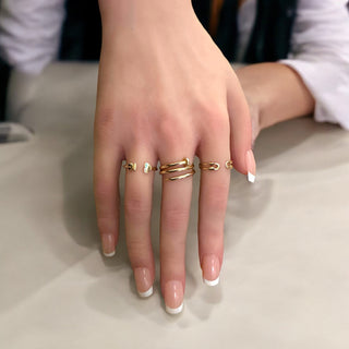 Double Nail Ring