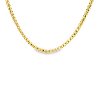 14Kt Solid Franco Chain 2.1 MM  24''