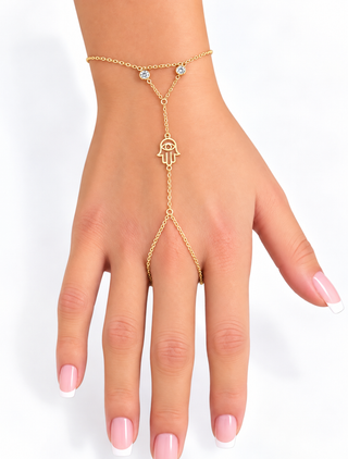 10Kt Hand Clon Bracelet