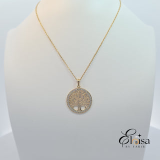 14Kt Tree of Life Necklace