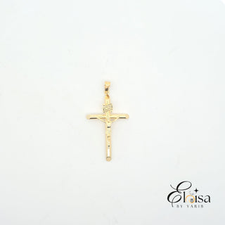 Medium Tube Cross Pendant