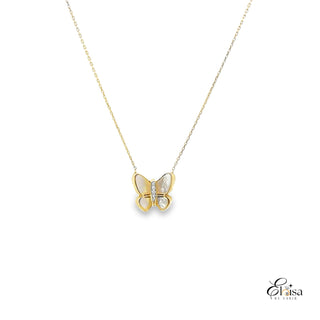 MP Butterfly Necklace