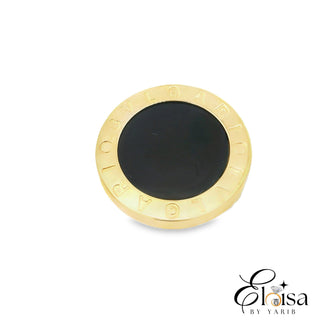 Big Black Circle Ring