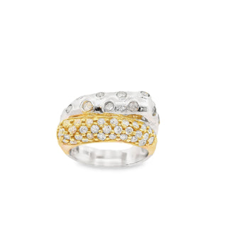 14K Different World  Diamond Ring 1.25 Ct