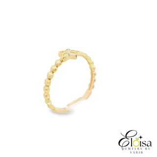 Dots Ring With Star Center