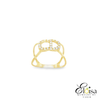 CD Zirconia Double Ring