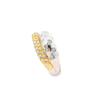 14K Different World  Diamond Ring 1.25 Ct