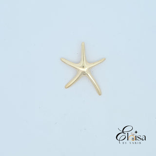 14Kt Star Fish Pendant