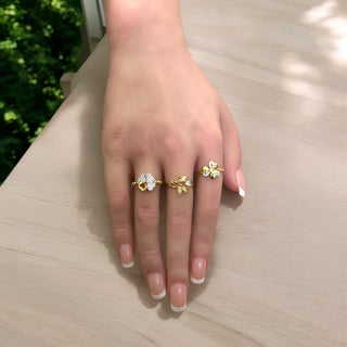 14Kt Rose Ring