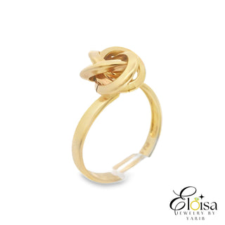 14Kt Gold Knot Fancy Ring