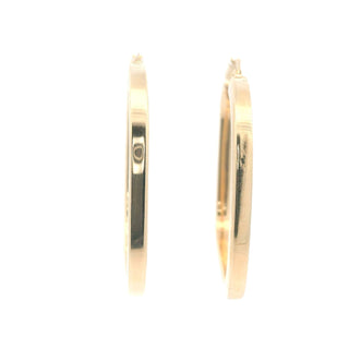 Ultra Fancy Square Hoops 40 MM