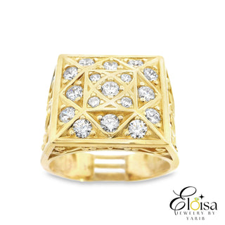 Square Roseta Ring