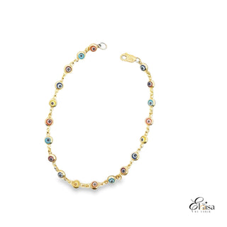 Classic Multi Color Eye Bracelet