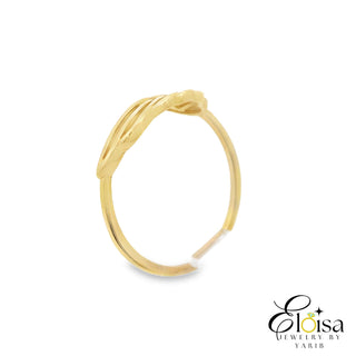 14Kt Filigree Wing Ring