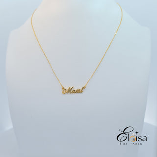 14Kt Mami Necklace - 18"