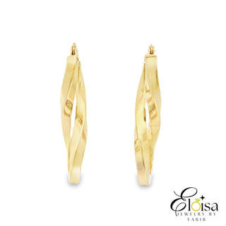 Eight Hoops Earrings 12 MM X 32 MM