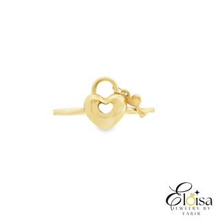 Heart Lock Ring