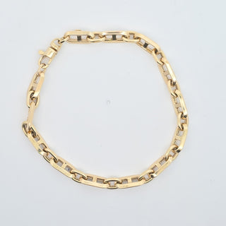 14Kt Marina Hollow Bracelet