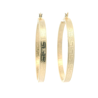 Greek Design Hoops 43MM