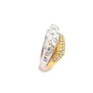 14K Different World  Diamond Ring 1.25 Ct