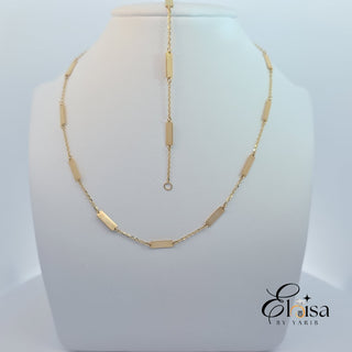 14Kt Gold Bar Set