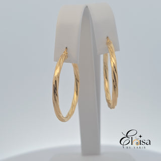 10K Twisted Hoops
