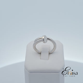 SS925 Solid Nail Ring