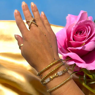 18Kt Stretchable Bracelet