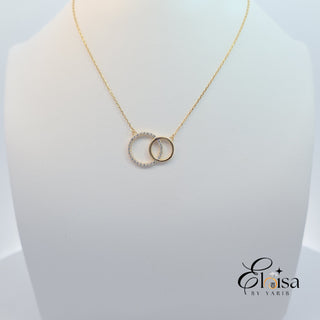 14K You and Me Necklace