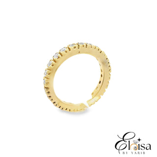 14K Eternity Diamond Ring