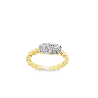 14K Fancy Diamond Ring