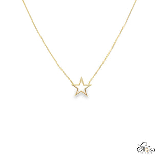 Open Star Necklace