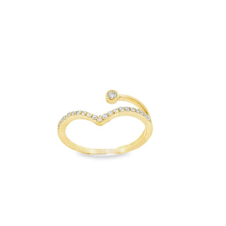 14K Fancy Diamond Ring