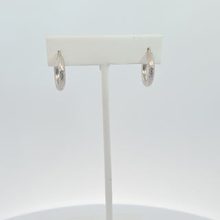 Diamond Cut Classic Hoops Earrings 15 MM