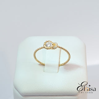 14K Always Together Diamond Ring