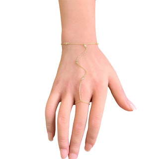 14Kt Gold Ball clon Bracelet