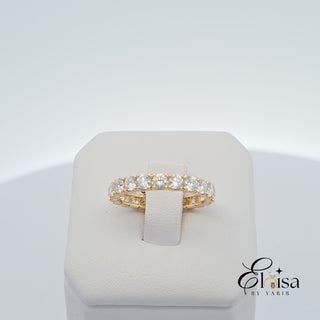 10Kt LAB Diamond Eternity Ring 1.949CT
