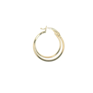 Square Round Vs Design Hoops Earrings 17MM