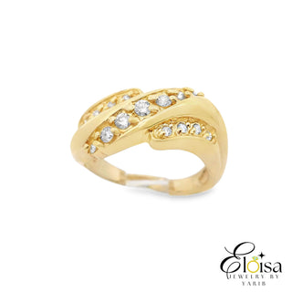 14k Classic Diamond Ring